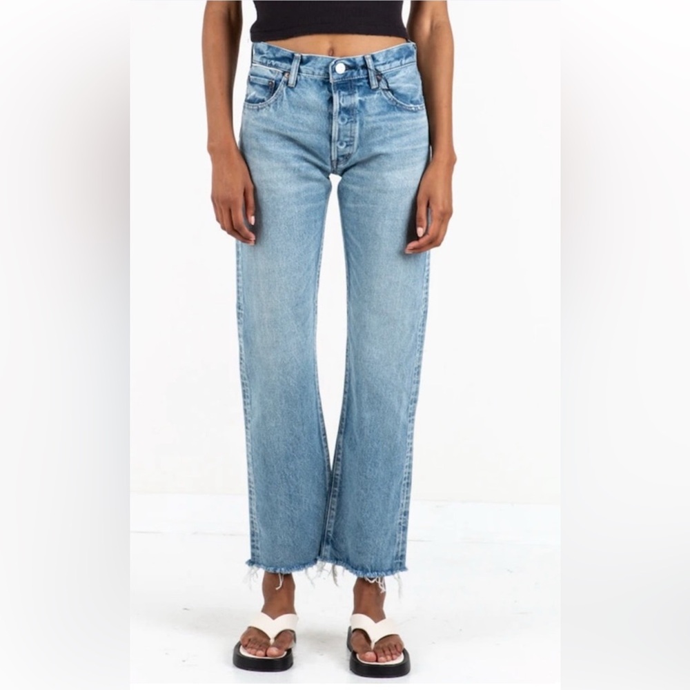 Moussy Vintage High Waisted Straight Jeans